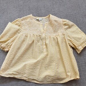 Boden Gingham Blouse